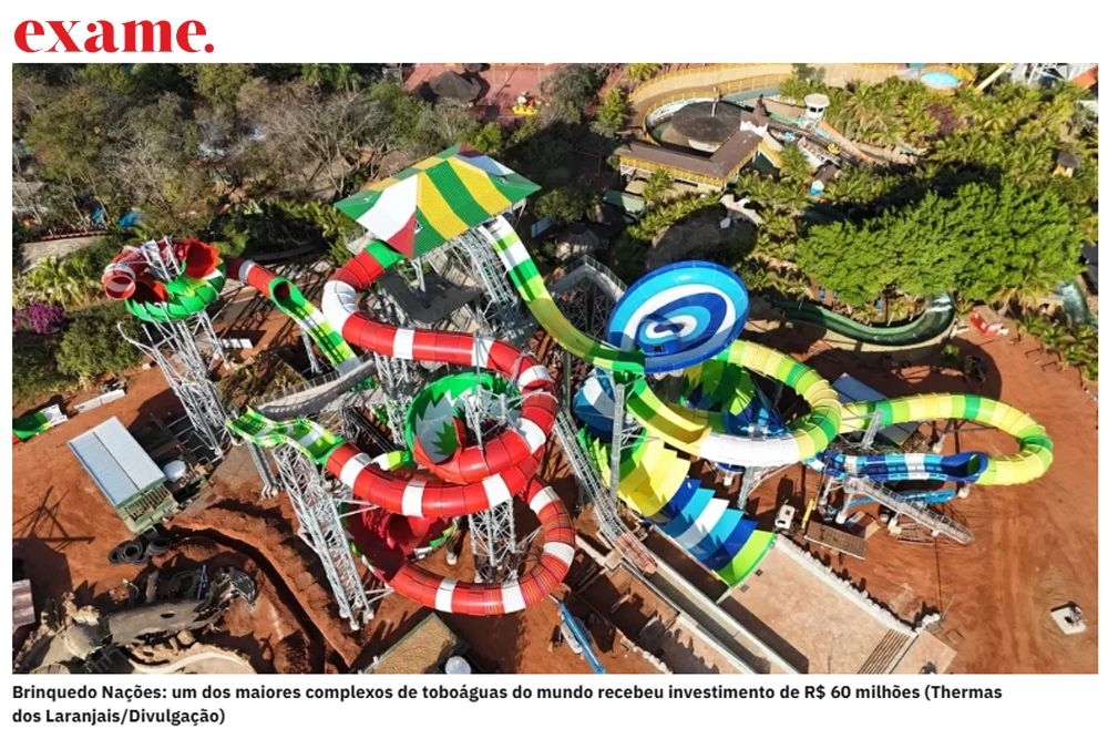 NO INTERIOR DE SP, O 2º MAIOR PARQUE AQUÁTICO DO MUNDO FATURA R$ 240 MILHÕES E INVESTE SEM PARAR.