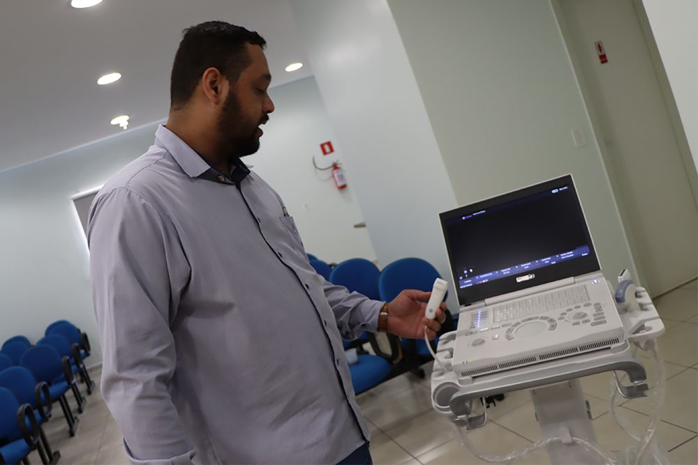 Thermas Social doa aparelho de ultrassom portátil à Santa Casa de Olímpia e reforça parceria em prol da saúde da população