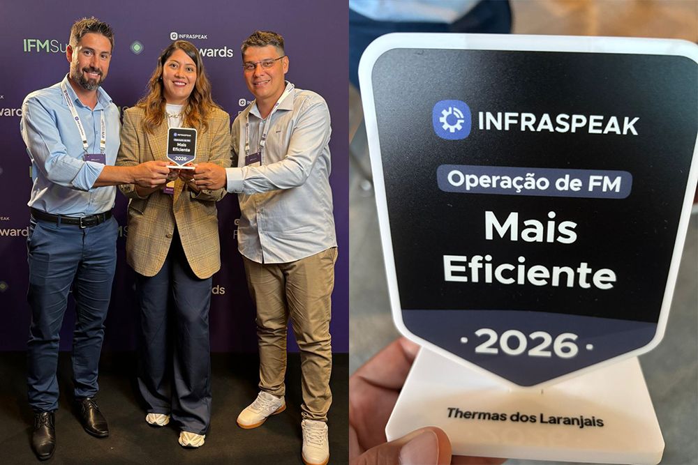 Transformação digital revoluciona gestão de manutenção no Termas dos Laranjais