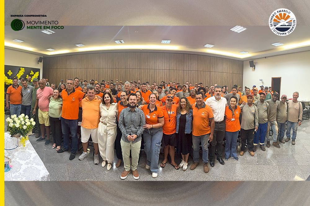 Thermas dos Laranjais promove palestra emocionante com Frei Lucas Lisi Rodrigues no Setembro Amarelo