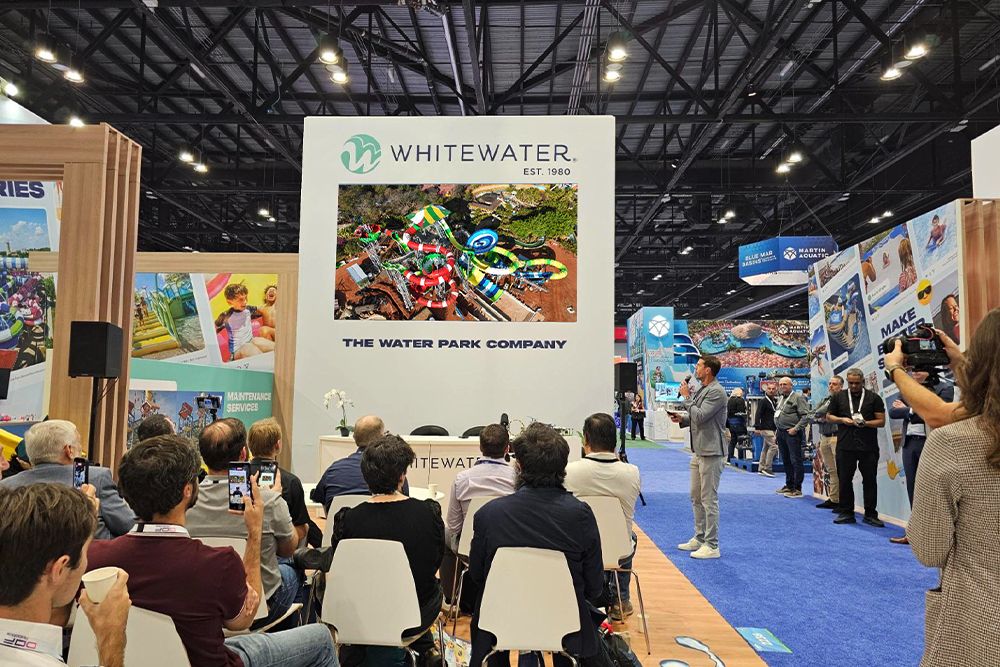 Thermas dos Laranjais é destaque na IAAPA 2025 ao lado da WhiteWater West