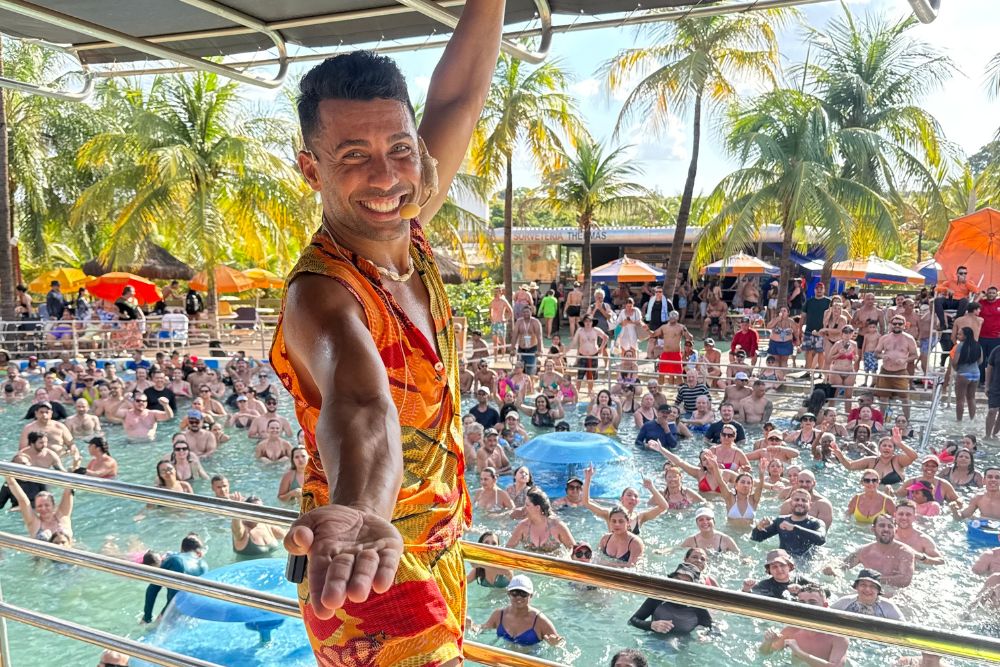 O feriado prolongado no Thermas dos Laranjais foi destaque, com música ao vivo e atividades exclusivas.