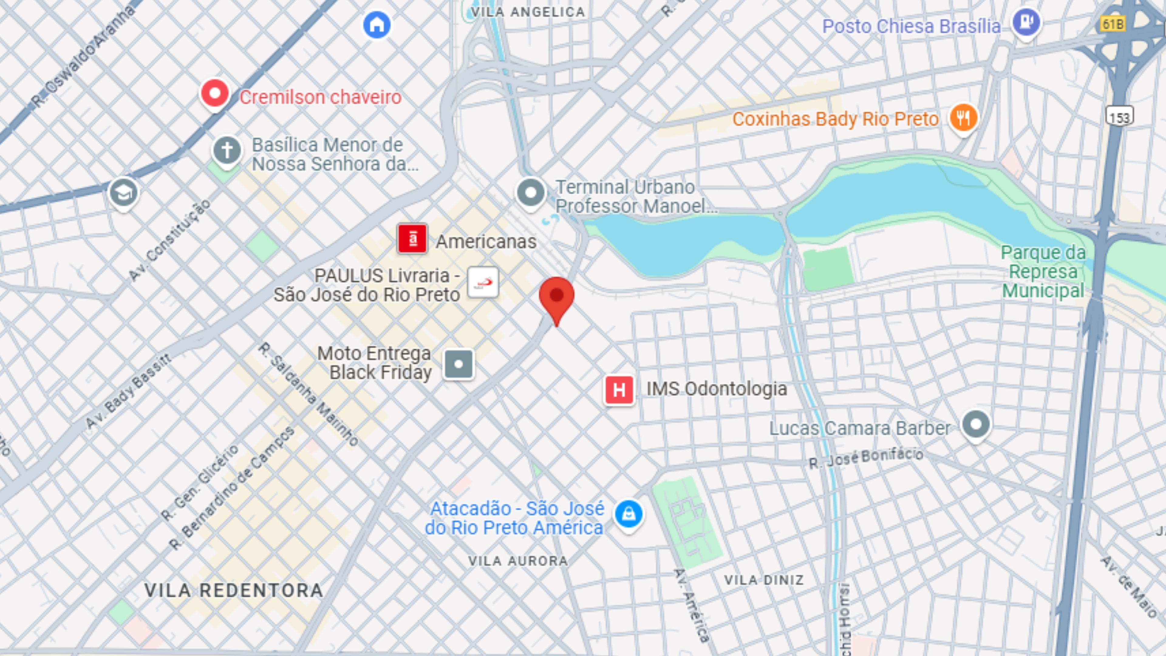 Imagem de um mapa
