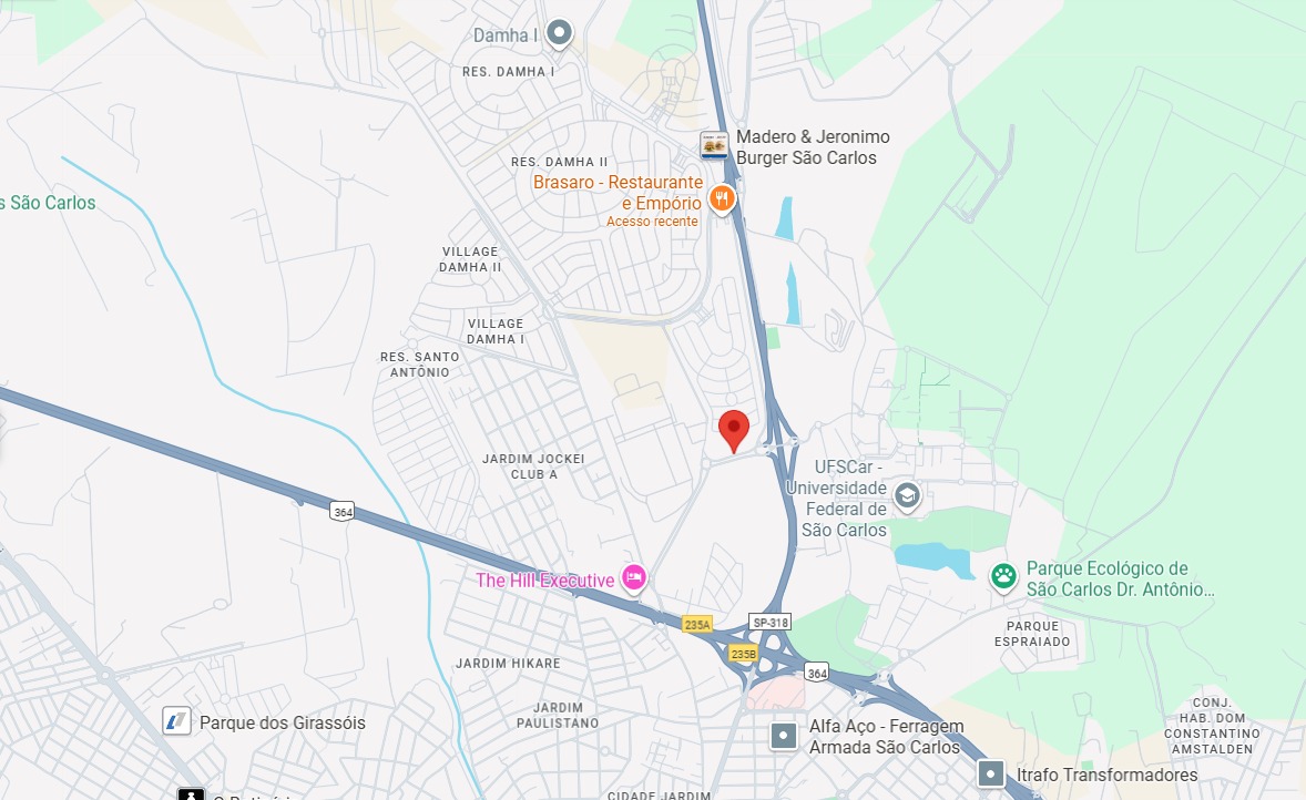 Imagem de um mapa
