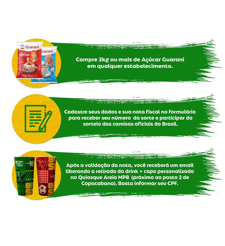 Açúcar Guarani Cupom