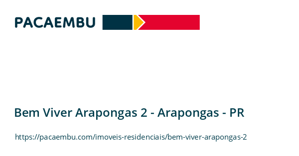 Bem Viver Arapongas 2 -  em Arapongas/PR
