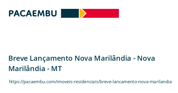 Breve Lançamento Nova Marilândia -  em Nova Marilândia/MT