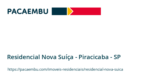 Residencial Nova Suíça - Apartamento em Piracicaba