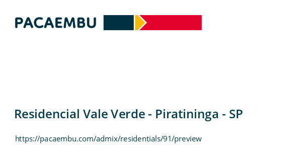 Residencial Vale Verde