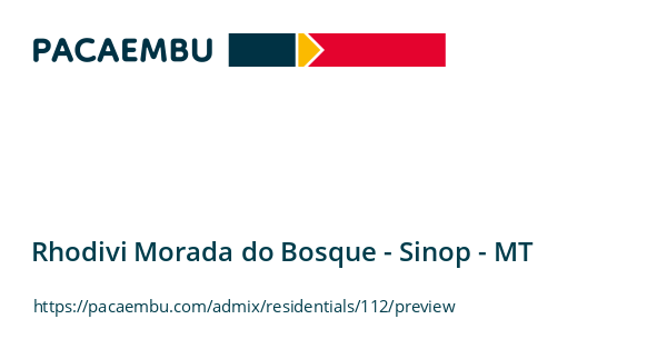 Rhodivi Morada do Bosque