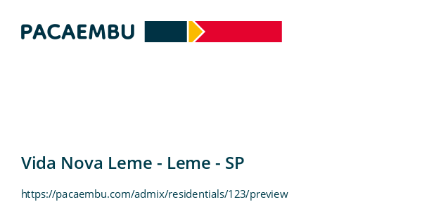 Vida Nova Leme