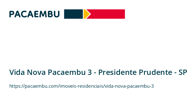 Vida Nova Pacaembu 3