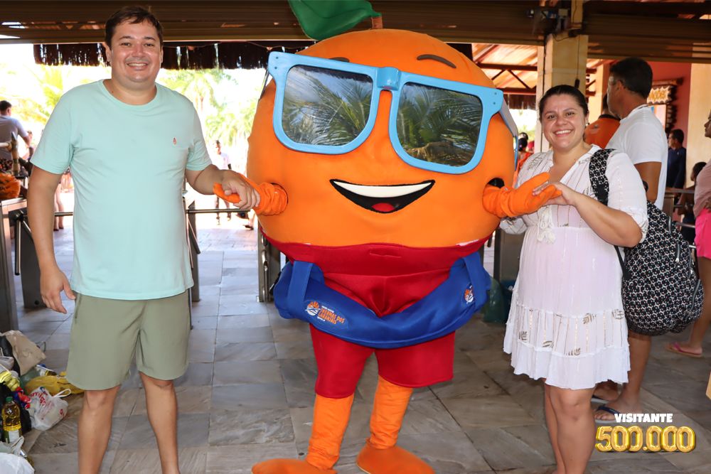 Thermas dos Laranjais comemora os primeiros 500 mil visitantes de 2025