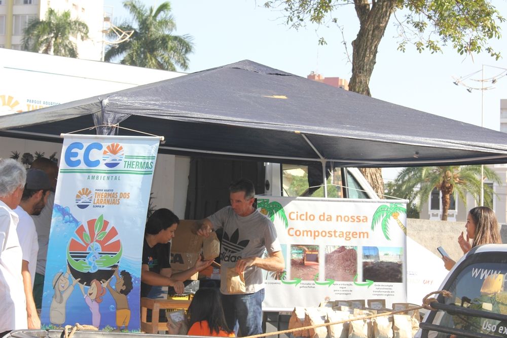 Thermas em parceria com a Prefeitura Municipal de Olímpia, participou do evento “Tenda Itinerante”