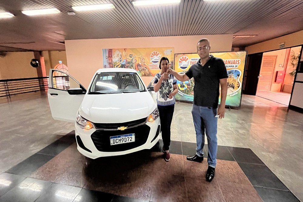 Thermas Social conclui promoção com entrega de carro zero para visitante de Minas Gerais