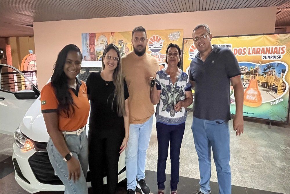 Thermas Social conclui promoção com entrega de carro zero para visitante de Minas Gerais